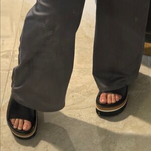 Paloma Barcelo Leather Slide Sandals 🇪🇸